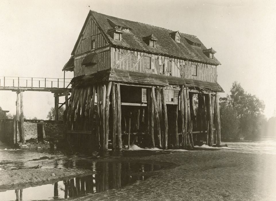 vue générale du moulin