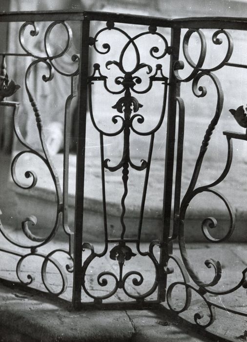 clôture de choeur (table de communion), détail