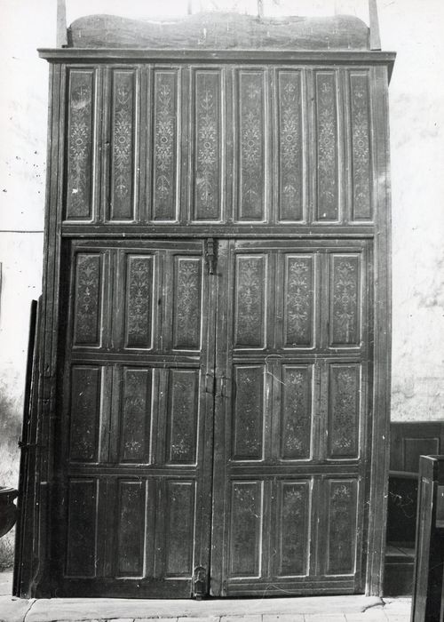 tambour de porte (panneaux peint)