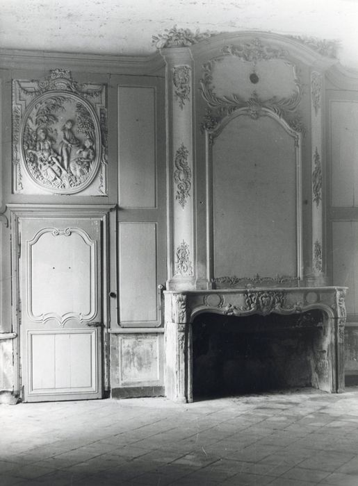 grand salon, cheminée