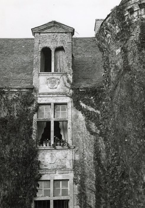 façade sud, détail d’une travée