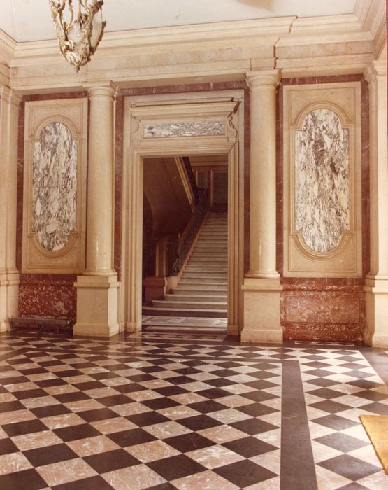 vestibule, vue partielle