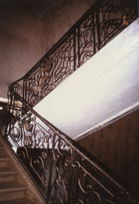 grand escalier, vue partielle