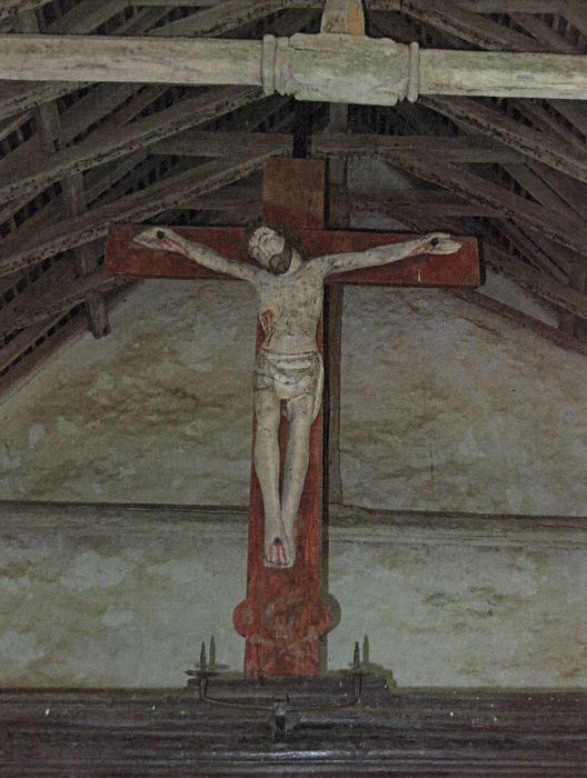 statue : Christ en croix (photocopie numérisée)