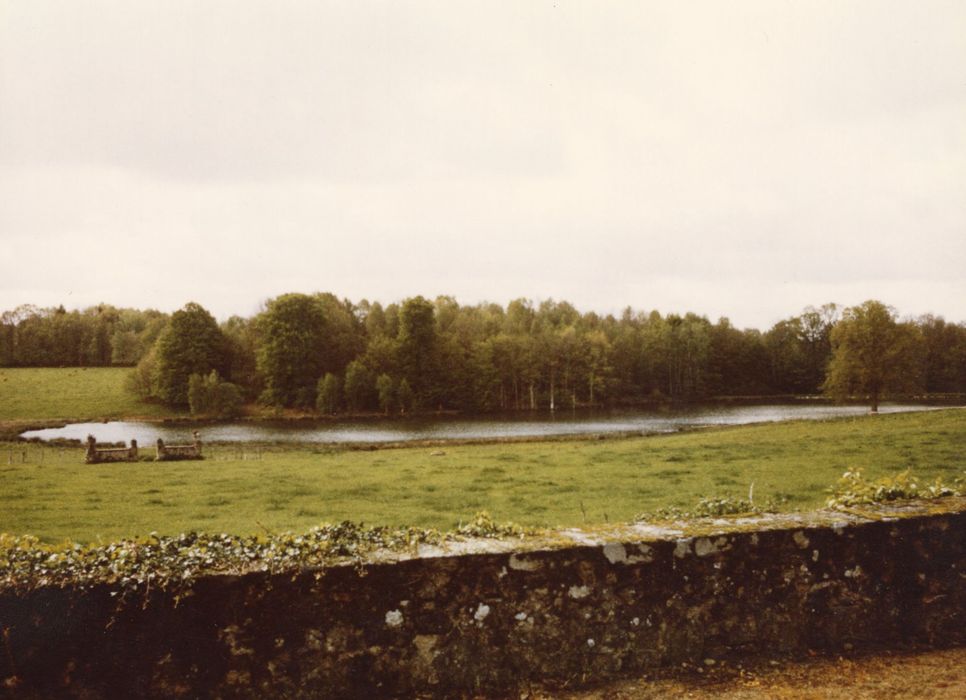 parc, vue générale depuis la terrasse sud