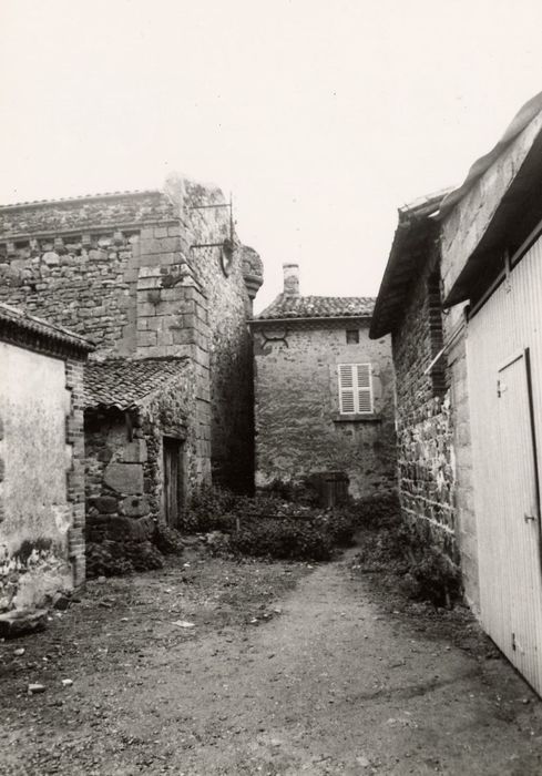 façade ouest, vue partielle