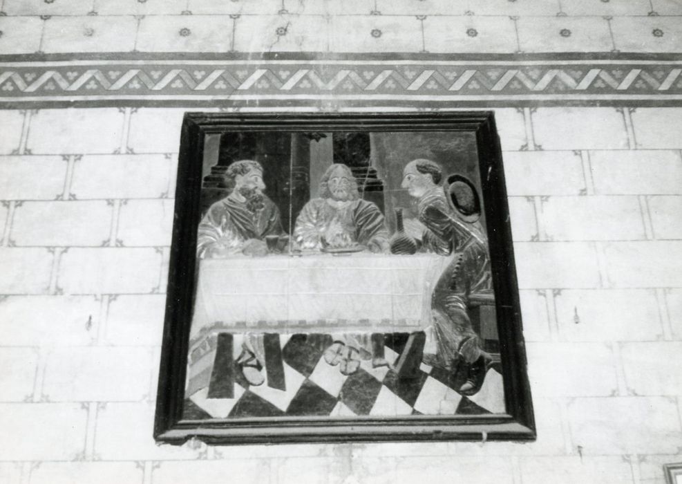 bas-relief : Pèlerins d’Emmaüs (les)