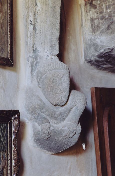 1er étage, chambre du commandeur, détail d’un culot sculpté