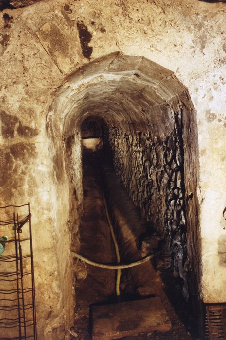 canal souterrain d’arrivée d’eau