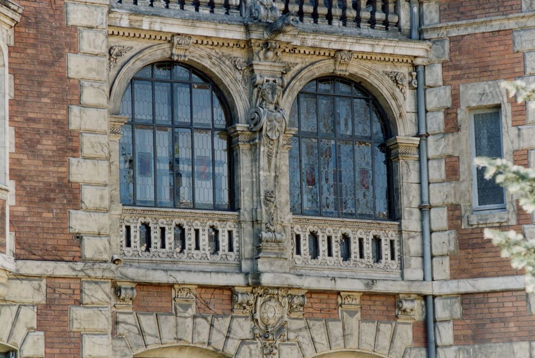 façade nord, détail