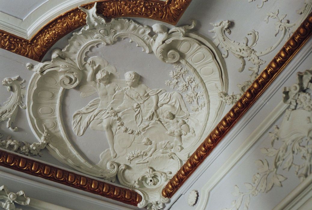 1er étage, salon, détail du décor