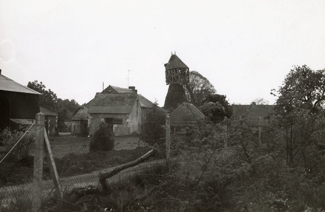 vue générale du moulin dans son environnement