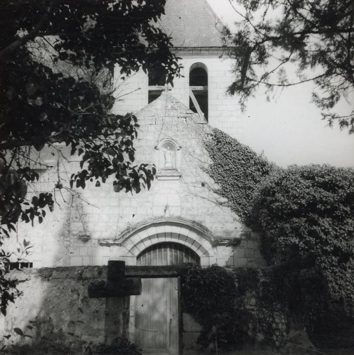 façade ouest, vue partielle