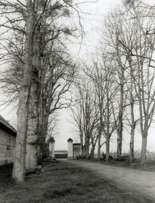 parc, allée d’accès est