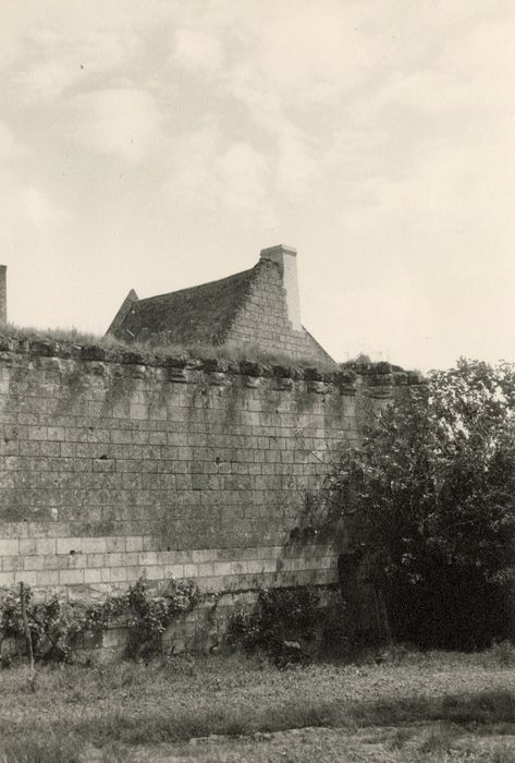 mur de clôture sud-ouest