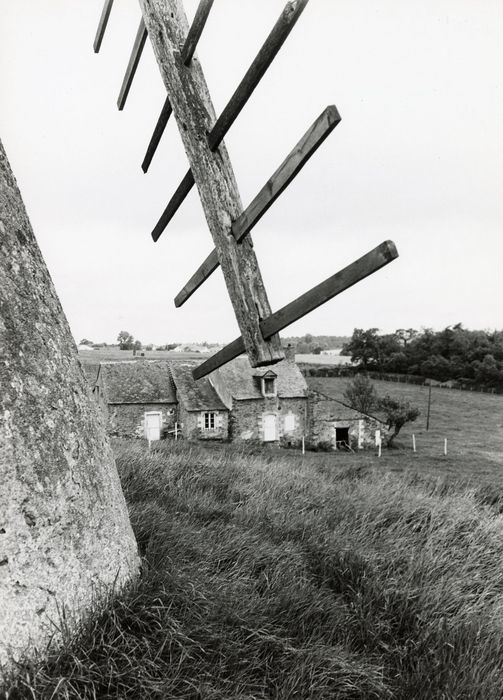 moulin, détail d’une aile