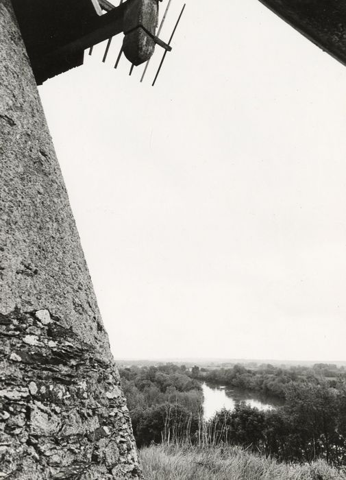 vue générale de l’environnement depuis le moulin