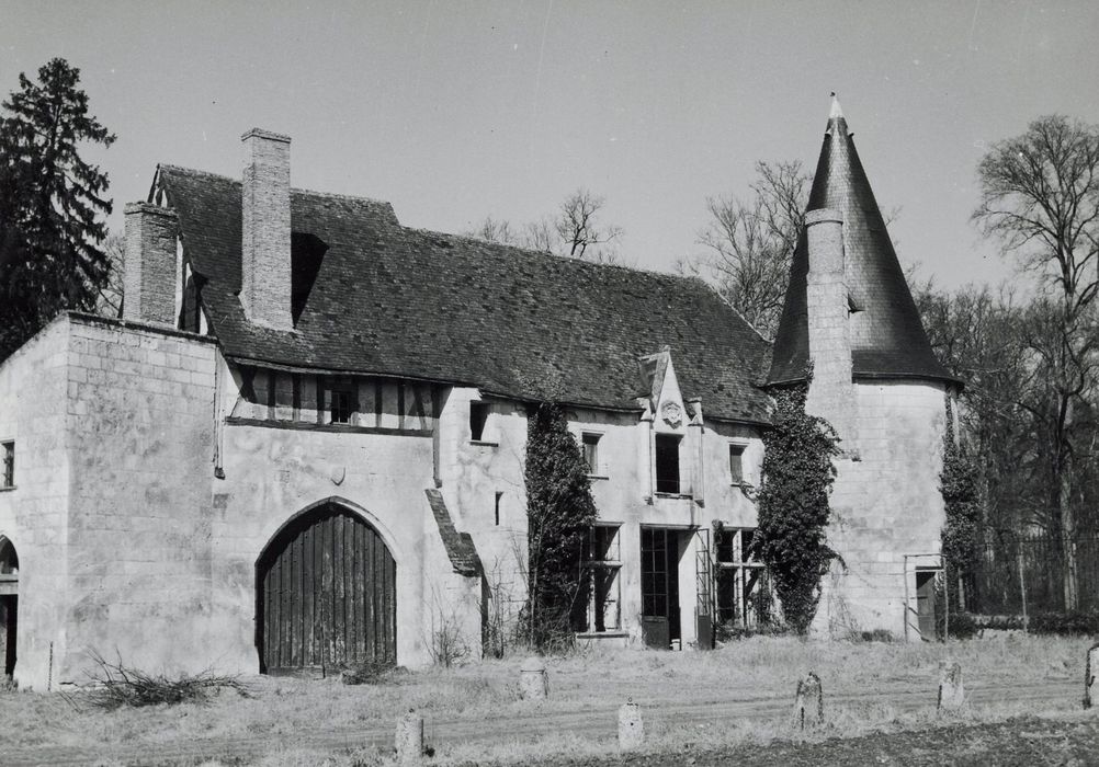 1er corps de logis, façade est 