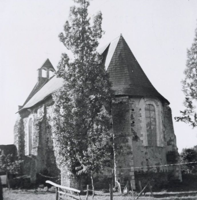 chapelle, ensemble sud-est, vue partielle