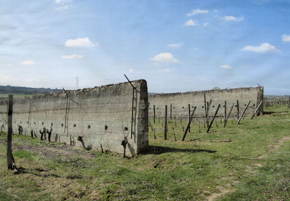 murs parallèles nord-sud (photocopie numérisée)