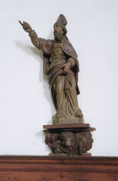 statue : Saint Guérin - © Ministère de la Culture (France), Médiathèque du patrimoine et de la photographie, tous droits réservés