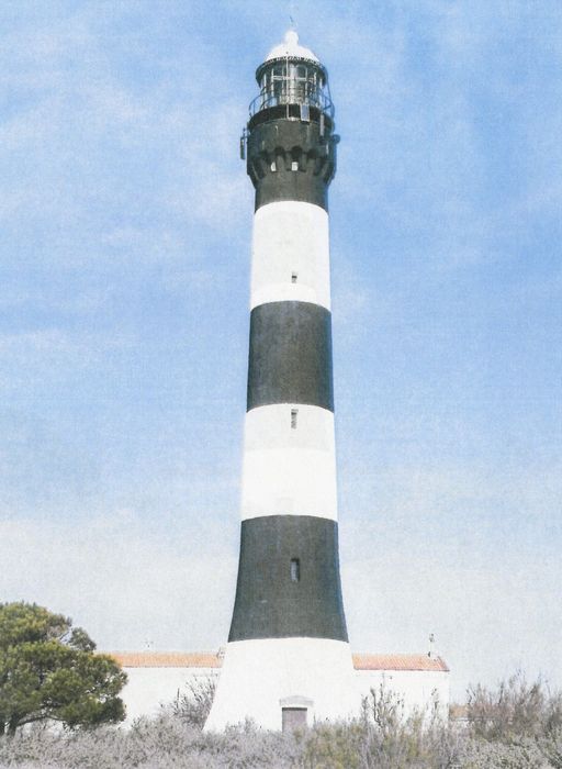 vue générale du phare (photocopie numérisée)