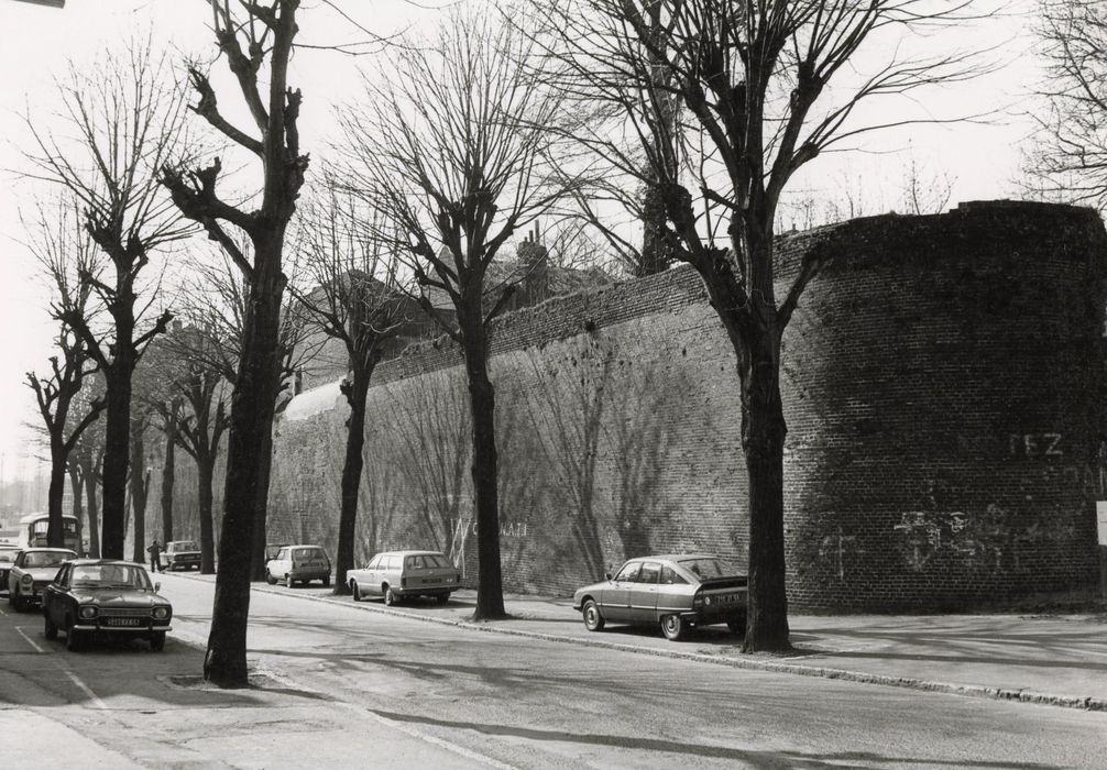 vue partielle des fortifications boulevard Faidherbe