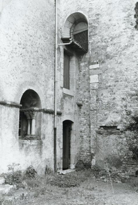 angle sud-est de l’ancien cloître