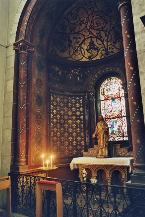 absidiole du bras ouest du transept