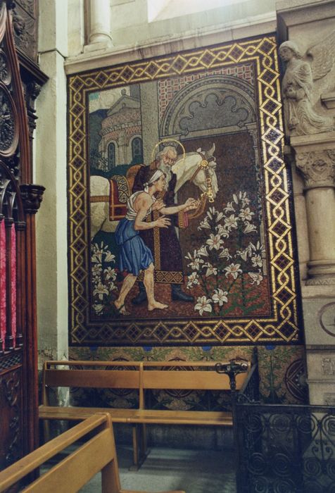 transept ouest, mosaïque 