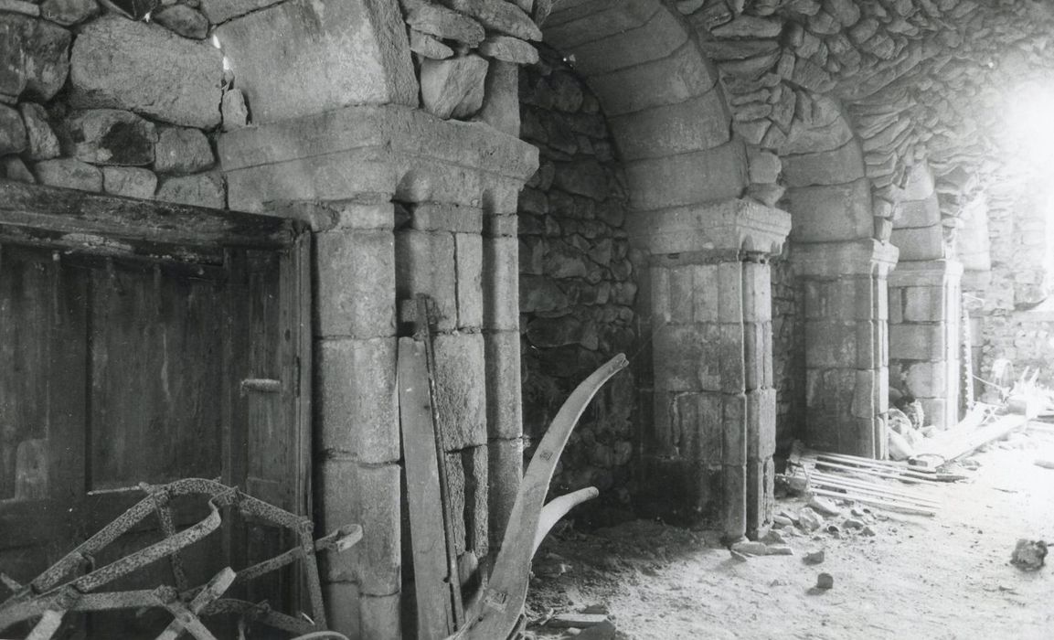 vue partielle de l’ancien cloître