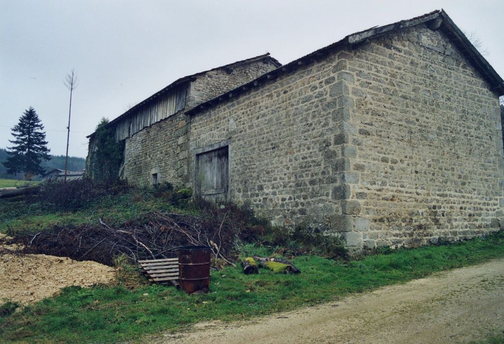 grange, façades nord et ouest