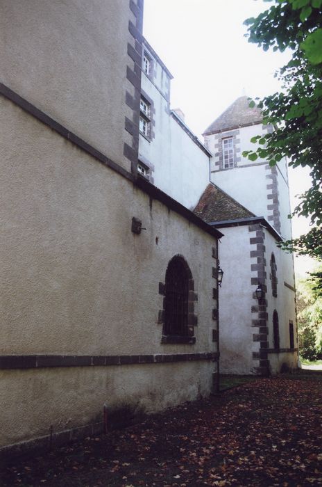 façade ouest, vue partielle