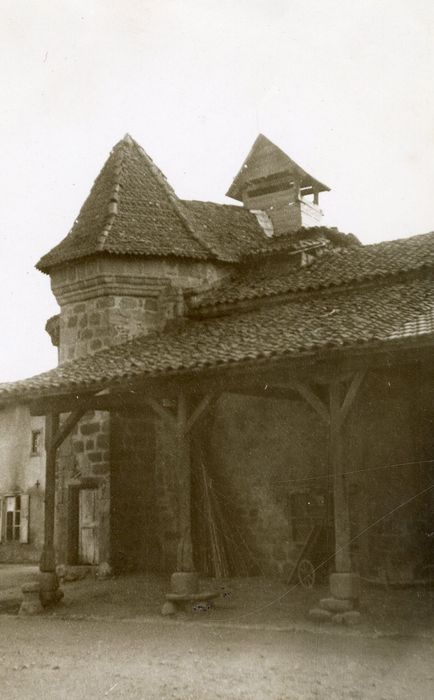 façade latérale nord, vue partielle