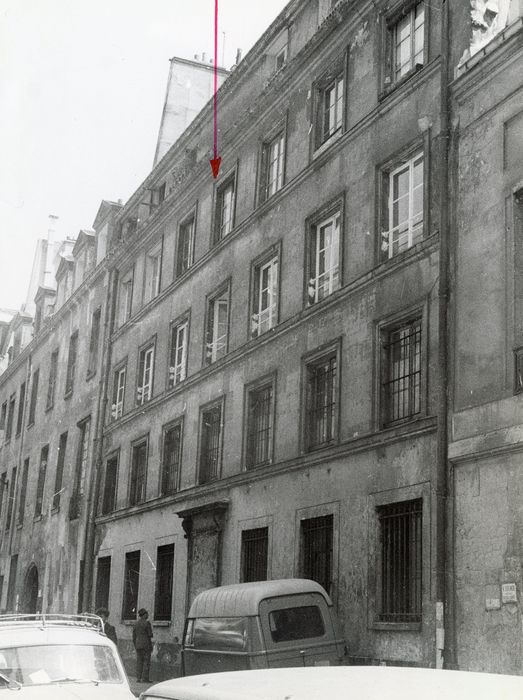 façade sur la rue de Saintonge