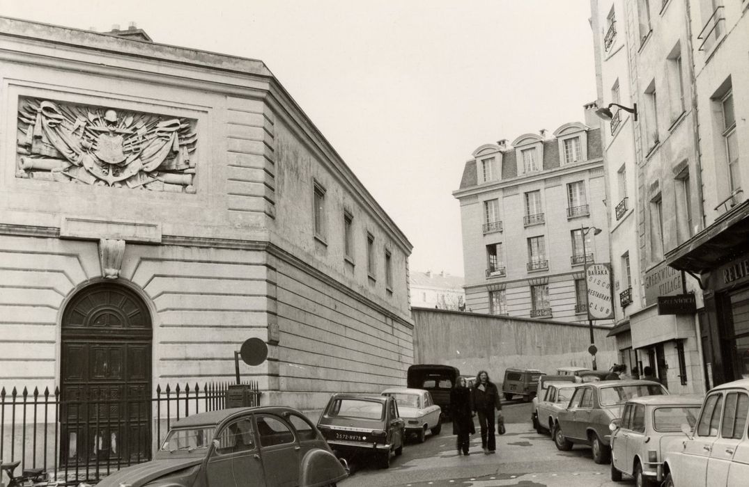 La Boîte à Claque, vue partielle du bâtiment d’entrée