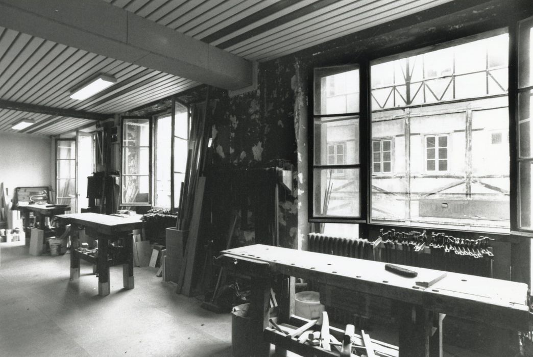 1ère cour, atelier d’ébénisterie