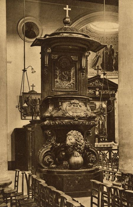 chaire à prêcher - © Ministère de la Culture (France), Médiathèque du patrimoine et de la photographie, tous droits réservés