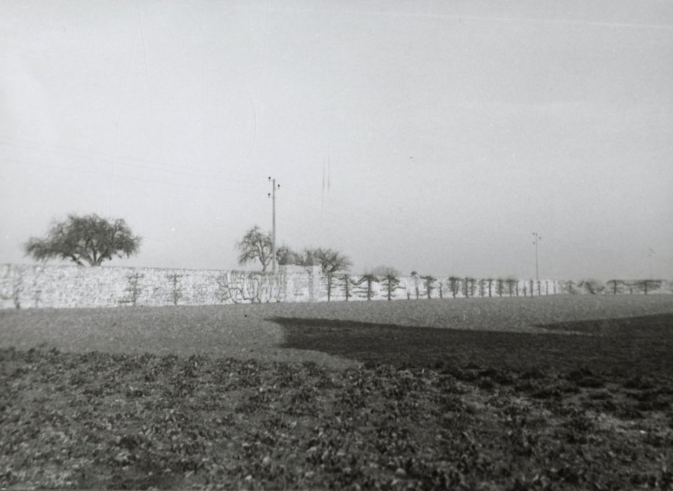 mur de clôture ouest