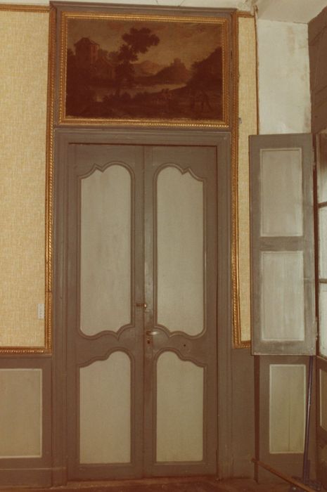 1er étage, chambre des dames d’Uzer, porte