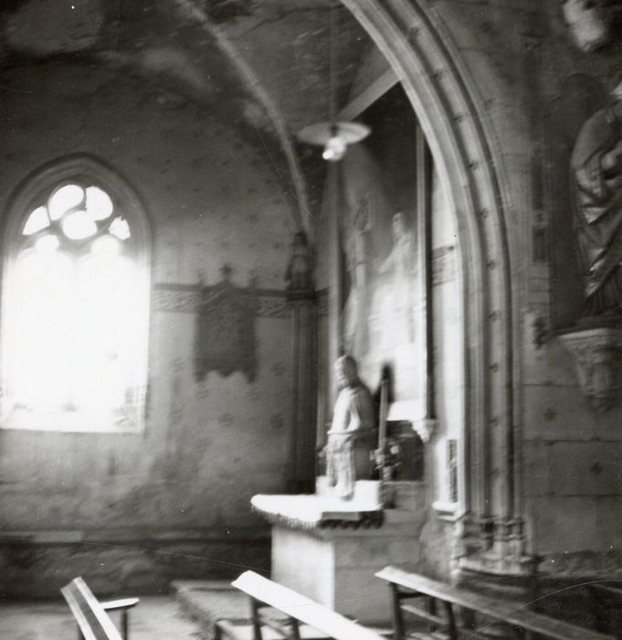 chapelle latérale sud, vue partielle