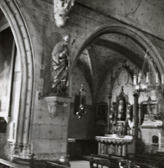 chapelle latérale sud, vue partielle