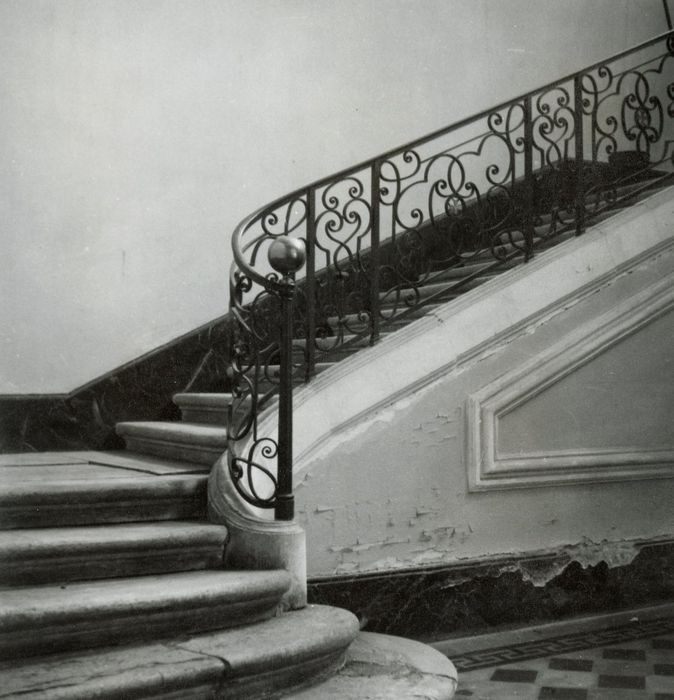 escalier d’honneur, vue partielle