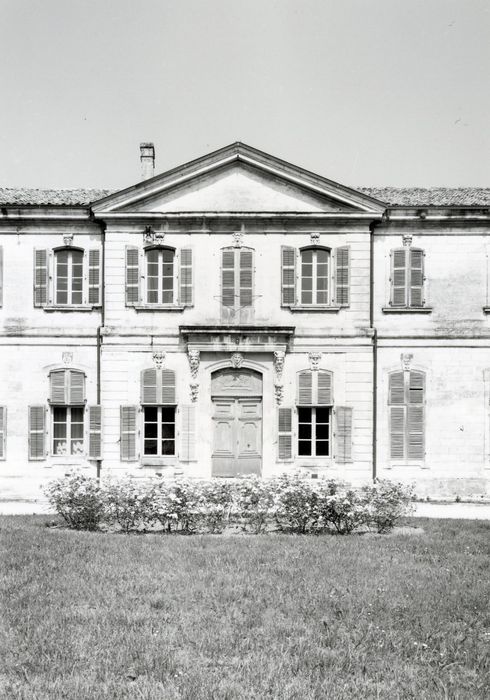 façade ouest, vue partielle