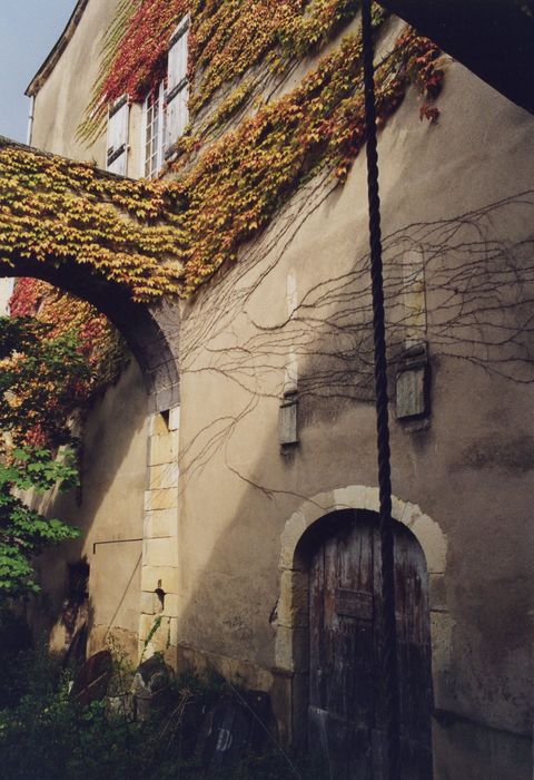 façade ouest, vue partielle