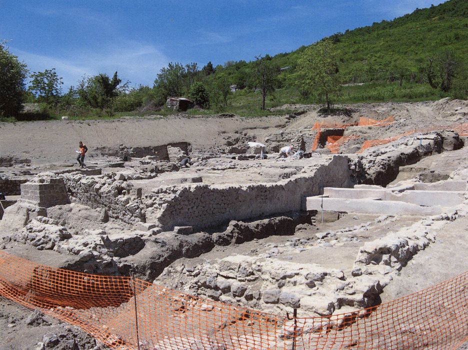 vue générale du site (photocopie numérisée)