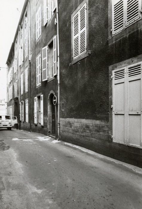 façade sur la rue du Bon Pasteur