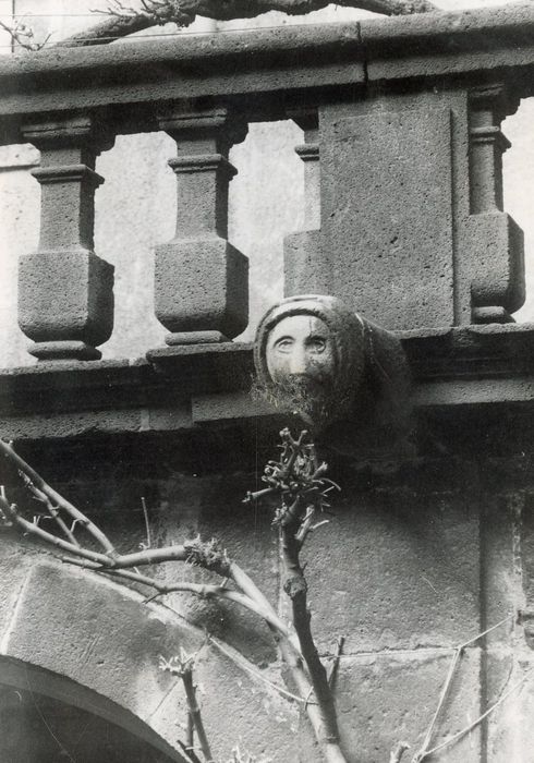 cloître, détail d’une gargouille