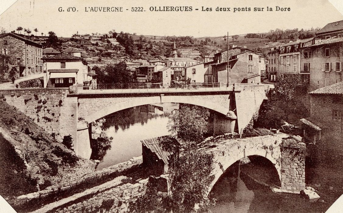 vue générale du pont dans son environnement 