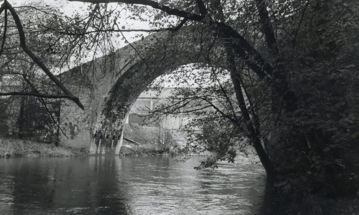 vue générale du pont depuis l’aval